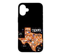 Enjoy Wear Cool Texas Map Tee Shirts, Wild Texas USA Coque pour iPhone 16 Plus