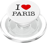 Enjoy Wear I Love Pairs Graphic Tees - Paris Novelty Graphic PopSockets PopGrip pour MagSafe