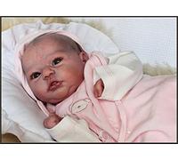 Enjoy with Love 19Inch Reborn Doll Kit Evi Lifelike Soft Touch Fresh Color Unfinished Unpainted DIY Doll Parts