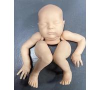 Enjoy with Love Nouvelle Liquidation prêt à expédier 20 Pouces Reborn Doll Kit Laura Unfinished DIY Doll pièces avec Corps en Tissu Couleur fraîche