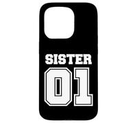 Enjoy World NO.1 Sister 01 Sport Style, Best Sister Ever Coque pour iPhone 15 Pro