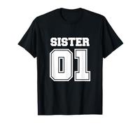 Enjoy World NO.1 Sister 01 Sport Style, Best Sister Ever T-Shirt