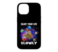 Enjoy Your Life Slowly Turtle Sloth Funny Sloths Turtles Coque pour iPhone 14