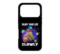 Enjoy Your Life Slowly Turtle Sloth Funny Sloths Turtles Coque pour iPhone 17 Pro