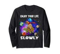 Enjoy Your Life Slowly Turtle Sloth Funny Sloths Turtles Manche Longue