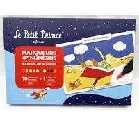 ENJOYART - Kit Coloriage aux Numéros Le Petit Prince Désert - Marqueurs Acrylique Graph'it Flow à Pointe Pinceau