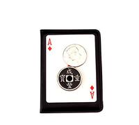 Enjoyer Attendrisseur de pièces de Monnaie Tours de Magie Pièces Magiques Gimmick Accessoires de Magicien Gros Plan Accessoires de Magie Illusions