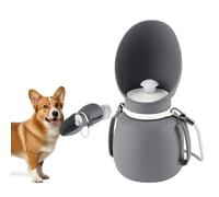 Enjoying Bouteille d'eau Portable pour Chien, Fuite, Gourde Bouteille Pliable Chien, sans BPA, pour Randonnée/Voiture/Dressage, avec Mousqueton, 800ml