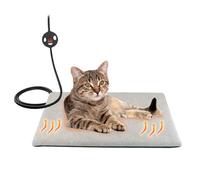 Enjoying Coussin Chauffant pour Chats 40 × 29 cm Coussin Chauffant pour Animaux 12 Heures Réglable Température Réglable sur 7 Niveaux Convient aux Petits Animaux pour Rester au Chaud en Hiver