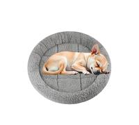 Enjoying Lit Rond pour Chat 40 cm avec Oreiller Adapté aux Petits Chiens Les Chats se Recroquevillent pour Dormir Fond Antidérapant Coussin Chaud pour Chat Adapté à la Cage
