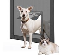 Enjoying Moustiquaire de porte pour chien et chat avec fonction de verrouillage magnétique, 31 x 36 cm