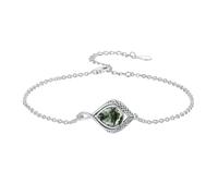 enjoylifecreative Bracelet celtique pour femme en argent sterling 925 avec signe de l'infini - Nœud celtique - Cadeau pour femme et fille, Argent sterling, No Gemstone