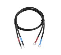 Enjoysolar Câble de batterie 6 mm² Régulateur de charge solaire et batterie avec œillets M8 (universel 6 mm² M8)