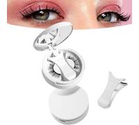 Enjuvie Magnetic Eyelashes with Applicator, 2025 New Cils Magnétiques,Magnetic Lash Kit,Waterproof MagneticEye lashes Kit Easy To Put On,Reusable No Glue/Liner Needed Effortless Natural Look Glam (A5)