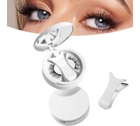 Enjuvie Magnetic Eyelashes with Applicator, 2025 New Cils Magnétiques,Magnetic Lash Kit,Waterproof MagneticEye lashes Kit Easy To Put On,Reusable No Glue/Liner Needed Effortless Natural Look Glam (A7)