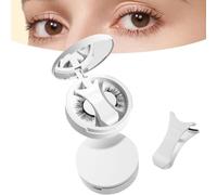 Enjuvie Magnetic Eyelashes with Applicator, 2025 New Cils Magnétiques,Magnetic Lash Kit,Waterproof MagneticEye lashes Kit Easy To Put On,Reusable No Glue/Liner Needed Effortless Natural Look Glam (A3)