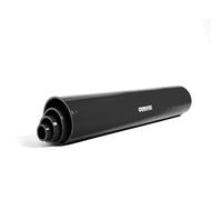 ENKATEC® 500 mm Durite en silicone, durite d'air de suralimentation, durite turbo, DI 8-114 mm, Couleur : Noir, Diamètre intérieur : 51 mm