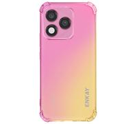 Coque pour Honor 400 Lite Souple Coins Renforcés Design Dégradé Rose champagne
