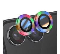 Enkay Protection d'Objectif Caméra pour Galaxy Z Flip 7 Double lentille Multicolore