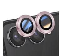 Enkay Protection d'Objectif Caméra pour Galaxy Z Flip 7 Double lentille Rose