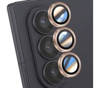 Enkay Protection d'Objectif Caméra pour Galaxy Z Fold 7 Triple lentille Dorée