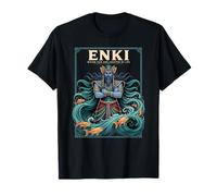 Enki Anunnaki Eau Dieu Sagesse Création Mythologie Symbole T-Shirt