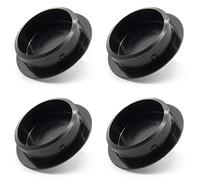 Enkotrade - Lot de 4 bouchons de recouvrement - 10 x 7 mm - Trou de perçage de 7 mm de diamètre - Couvercle de tuyau en polyéthylène - Capuchons en plastique - Obturateur - Capuchon de fermeture