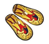 EnkzpoHen Pantoufles chaudes imprimées Ancient Egypt Tribe Series pour homme et femme, chaussures décontractées légères, respirantes et confortables
