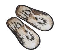 EnkzpoHen Pantoufles chaudes pour homme et femme - Légères et respirantes - Confortables