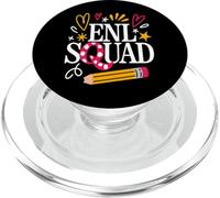 ENL Squad Teacher English New Language School PopSockets PopGrip pour MagSafe