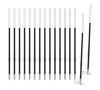 ENLACE Lot de 60 recharges pour stylo à bille, noires, 98 mm, 1,0 mm