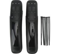 Enlee 2PCS Mountain Bike Fender Set universell verlängerte Hartschalen -Kunststoff- und Harz -Schlammwächter für das Reiten im Freien