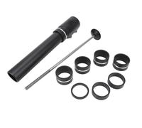 Enlee VéLo Tige Riser Fourche Tige Extension En Alliage D'aluminium VéLo Guidon TêTe Haute Adaptateur Pour Vtt 210mm