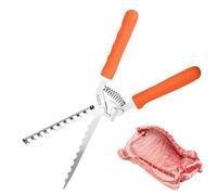 Enlève-Membrane Pour Côtes - Accessoire Résistant à la Chaleur avec Manche Ergonomique - Outils De Barbecue Avec Poignée Ergonomique,pour Cuisson de Porc, Bœuf, Steak, Mouton au Barbecue Utilisation