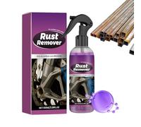 Enlève-Rouille Pour Voiture,100 ml Spray Convertisseur Taches Rouille | Convertisseur De Fer Robuste | Pour Meubles Métalliques Voiture Salle De Bain Châssis Marine Industrie Machines Réparations Dome
