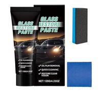 Enlèvement de film de pare-brise | Anti-buée imperméable de 120 g, avec éponge et serviette pour vitres de voiture, pour revêtements de bandes de protection pour rétroviseurs de voiture, élimination