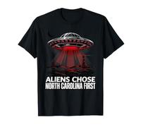 Enlèvement d'extraterrestres OVNI en Caroline du Nord T-Shirt