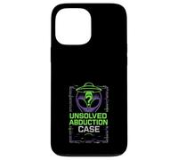 Enlèvement d'extraterrestres OVNI Humour Sci-Fi Conspiration Cadeau Coque pour iPhone 13 Pro Max