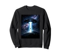 Enlèvement d'OVNI Dramatique Conspiration Cosmique Extraterrestre Vaisseau Spatial Sweatshirt