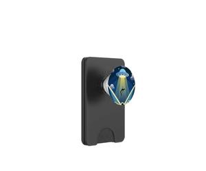 Enlèvement Humain OVNI Silhouette Ciel Nocturne OVNI enlèvement Extraterrestre PopSockets PopWallet pour MagSafe