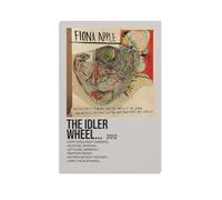 ENLLVKCBR Poster décoratif sur toile avec inscription « The Idler Wheel » (50 x 75 cm)