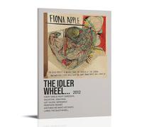 ENLLVKCBR Poster décoratif sur toile avec inscription « The Idler Wheel » (50 x 75 cm)