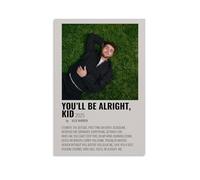 ENLLVKCBR Poster décoratif sur toile « You'll Be Alright » pour enfant - Impression sur toile moderne pour chambre à coucher - 20 x 30 cm