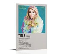 ENLLVKCBR Title By Meghan Trainor Poster décoratif sur toile pour chambre à coucher 20 x 30 cm