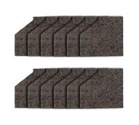 ENLOY EcoRenew Lot de 12 cartouches filtrantes de rechange pour filtre interne Aqueon QuietFlow avec technologie SmartClean 30 G et filtres SmartClean 10-20 g