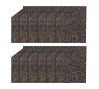 ENLOY Lot de 12 cartouches filtrantes EcoRenew de rechange pour Aqueon SmartClean Power Filter de 127 à 228 litres, filtre d'aquarium avec charbon actif, convient aux aquariums d'eau douce et d'eau
