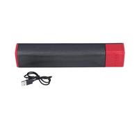 Enlybee Barre d'enceintes sans Fil RVB Multicolor Light Soundbar Dual 4Ω 5W Music immersif Expérience de Maison (Red)