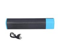 Enlybee Barre d'enceintes sans Fil RVB Multicolor Light Soundbar Dual 4Ω 5W Music immersif Expérience de Maison (Blue)