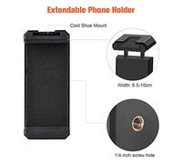 Enlybee Kit de Prise de Vue Vlog, lumière vidéo LED, trépied de Microphone à condensateur Super cardioïde pour téléphone, Flux en Direct, Prise de Vue vidéo Vlog