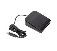 Enlybee USB Foot Switch Pedal, Single High Sensitivity Multifunctional Ergonomic Pedal for Games Photobooth, Easy to Use with USB A Interface, Sturdy Photoelectric Switch, Wide Applicatio